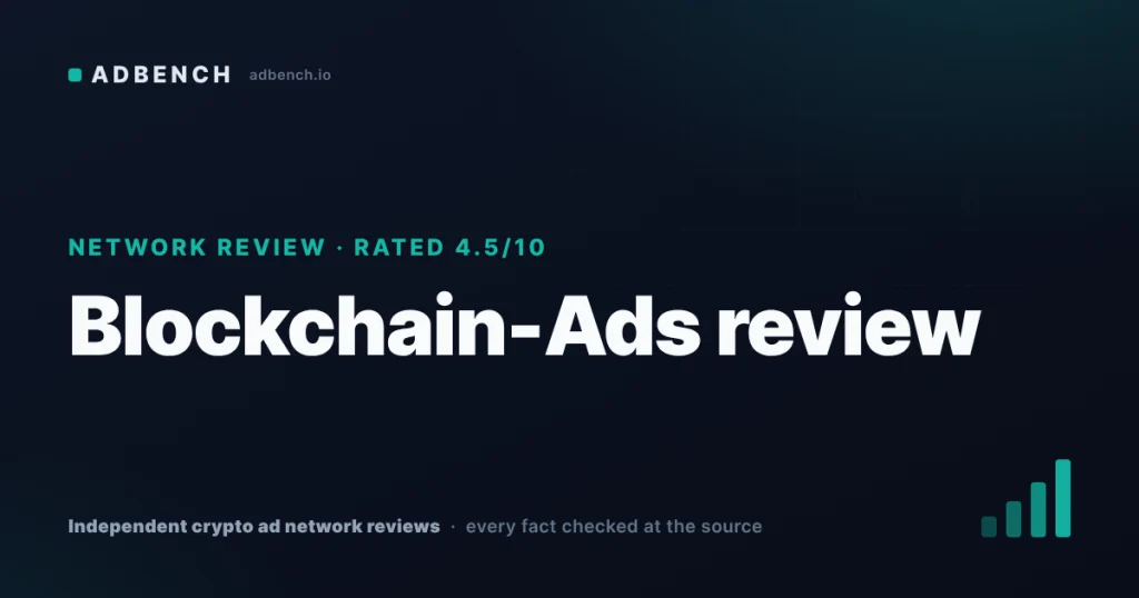 Blockchain-Ads review