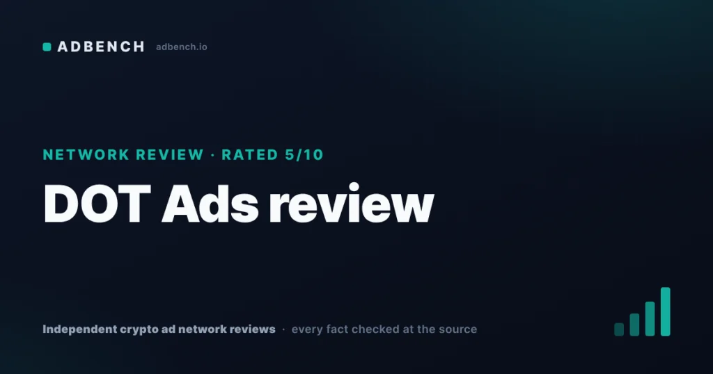 DOT Ads review