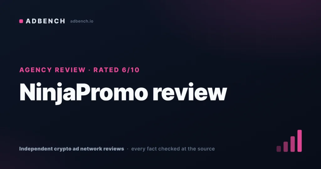 NinjaPromo review: public prices, a seven-day refund window and a past it no longer mentions