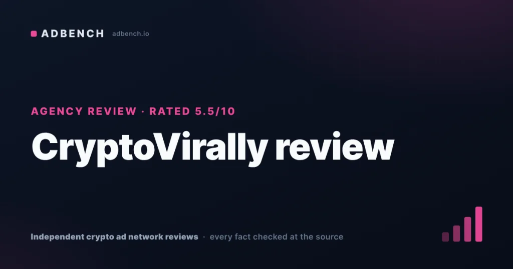 CryptoVirally review: every price published, including the shilling
