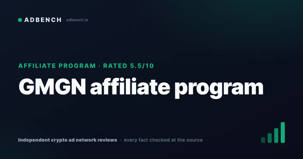 GMGN affiliate program review: 10–30% of trading fees, under terms that ban public links
