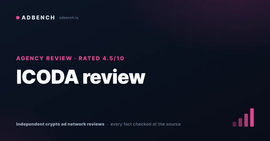 ICODA review: real case studies, no price list, and two services the platforms ban
