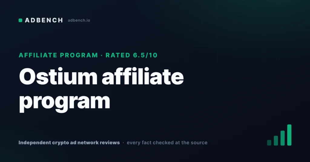 Ostium affiliate program review: 50 bps builder fees, paid on-chain, and the July exploit
